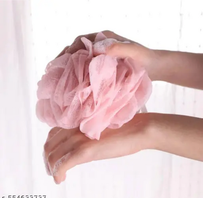 Nylon Loofah Bath Scrubber – Body Exfoliating Scrubber | Pack of 2
