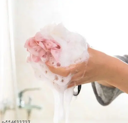 Nylon Loofah Bath Scrubber – Body Exfoliating Scrubber | Pack of 2