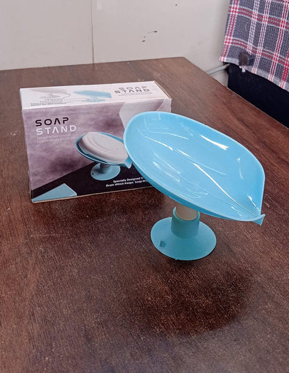 Self-Draining Leaf Shape Soap Dish Holder – Pack of 2